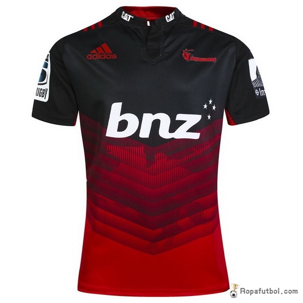 Camiseta Rugby Crusaders Replica Primera Ropa 2017 Rojo